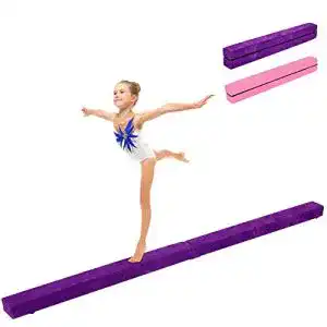 Schwebebalken für zuhause COSTWAY 210 cm Schwebebalken