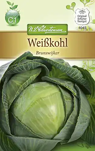Weißkohl-Samen Chrestensen Weißkohl ‘Brunswijker’