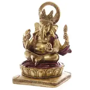 Ganesha-Figur Puckator GAN06 Dekofigur Ganesh, Rot, 14 cm