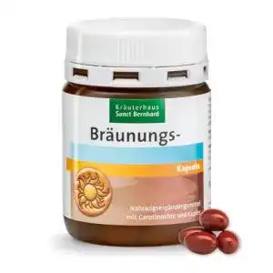Bräunungskapseln Kräuterhaus Sanct Bernhard, Inhalt 90 Kapseln