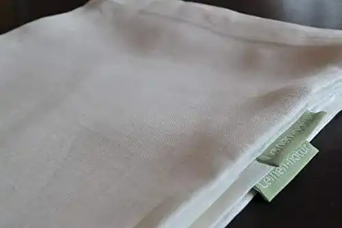 Leinen-Bettwäsche Leinenshop24 Bettwäsche Set Natur Grau 2 TLG.