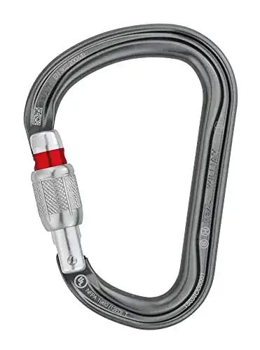 HMS-Karabiner PETZL William M36A SL Karabiner, Aluminium