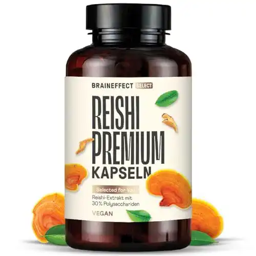 Reishi-Kapseln BrainEffect VITAFAIR Reishi Extrakt Kapseln 20:1