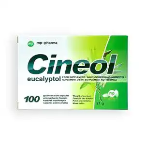 Erkältungskapseln Eukalyptusöl Cineol eucalyptol, 100 Stk.