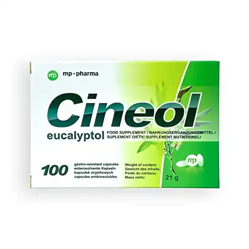 Erkältungskapseln Eukalyptusöl Cineol eucalyptol, 100 Stk.