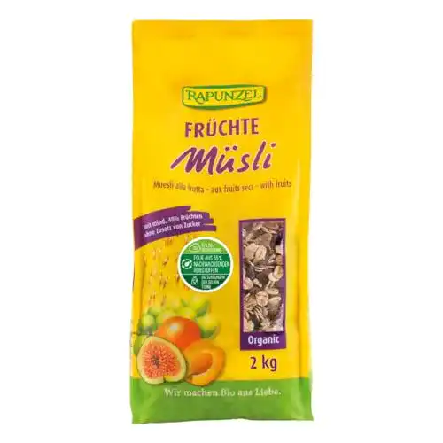 Früchte-Müsli Rapunzel Früchte Müsli, 2 kg, Bio