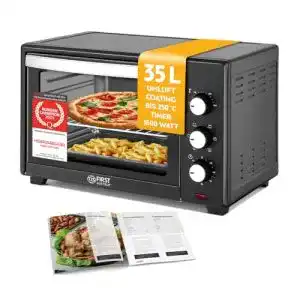 Minibackofen TZS First Austria, 35 Liter, 1600 W, Innenbeleuchtung