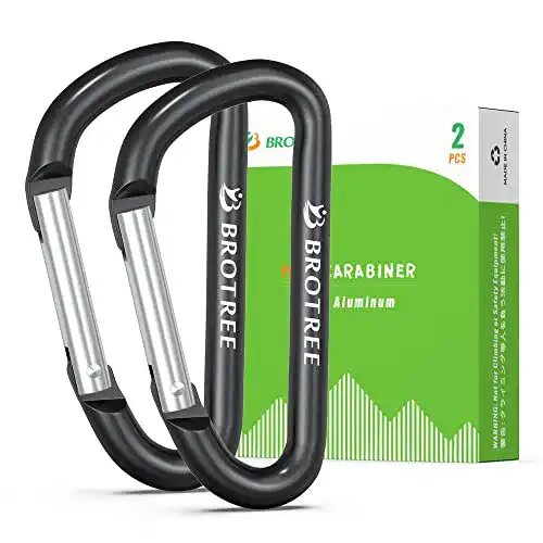 Die beste Schraubkarabiner Brotree Karabiner Mini Karabinerhaken 2026 Test Bestseller Schraubkarabiner Brotree Karabiner Mini Karabinerhaken