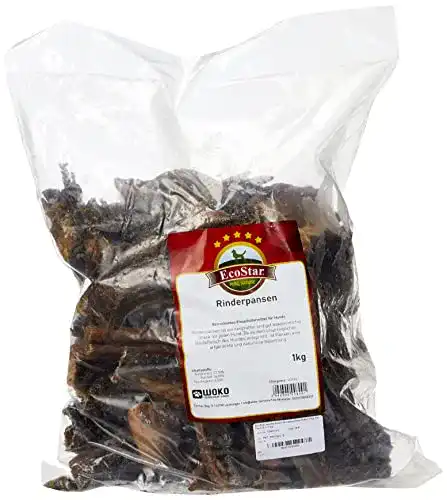 Rinderpansen EcoStar Hunde Snack Natur 1kg