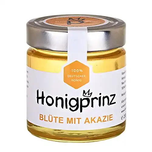 Akazienhonig Honigprinz 100% Deutscher Blütenhonig, 250 gr