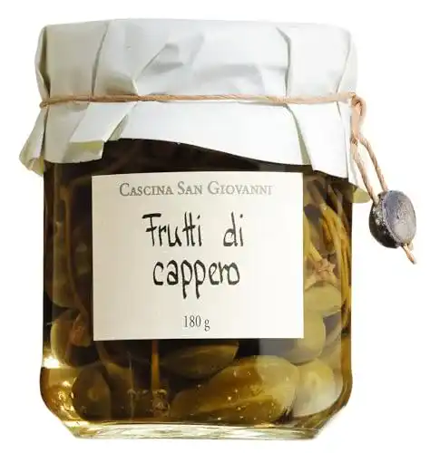 Kapern Cascina San Giovanni in Weinessig 180 g