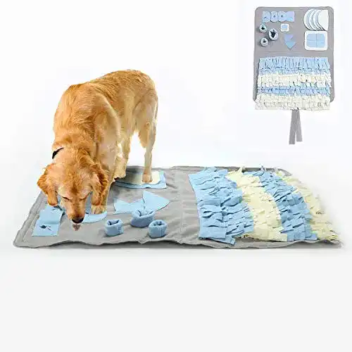 Schnüffelteppich YAMI für Hunde Schnüffelrasen, 100 x 60cm