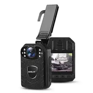 Bodycam BOBLOV KJ21 Körperkamera 1296P, Max128G