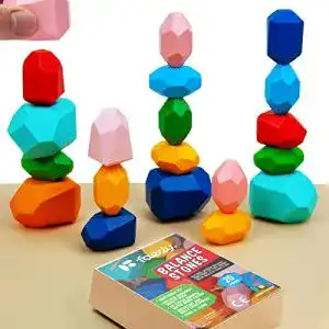 Stapelsteine Faerly ® 20 teilig Balanciersteine für Kinder