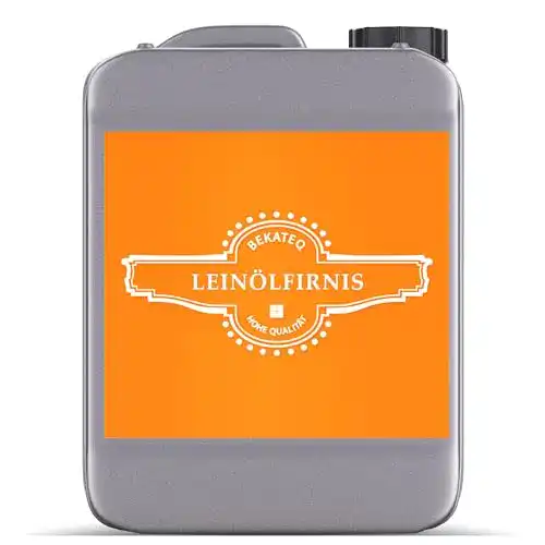Terrassenöl BEKATEQ BE-210 Leinölfirnis, 5 L, transparent, Holzöl