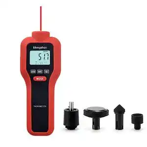 Drehzahlmesser Mengshen Digital Tachometer, 2-in-1 Berührungslos