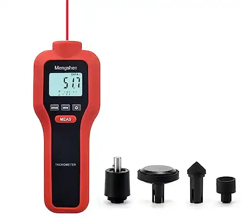 Drehzahlmesser Mengshen Digital Tachometer, 2-in-1 Berührungslos