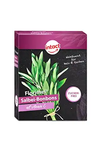 Salbei-Bonbons intact Florimel mit Vitamin C (40g) • Wohltuend