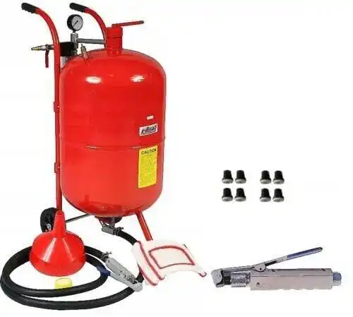 Sandstrahlgerät Farys Mobile Sandstrahler Sandstrahlen 38L Mobil