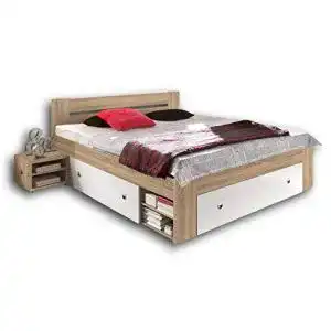 Bett 140×200 Stella Trading STEFAN Doppelbett Bettanlage