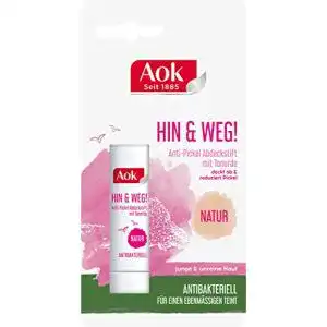 Abdeckstift AOK Anti-Pickel mit Tonerde, Natur, 3er Pack
