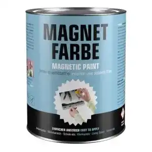 Magnetfarbe Milacor für Innen grau, 1 Liter