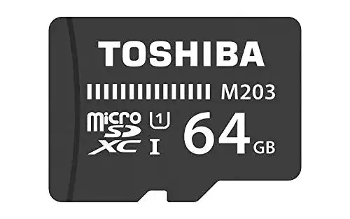 Micro-SD-64GB Toshiba M203 Speicherkarte microSDHC 64GB