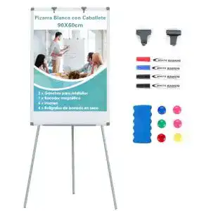 Flipchart S SWANCROWN Flip Chart Board 100×70 Magnetisch