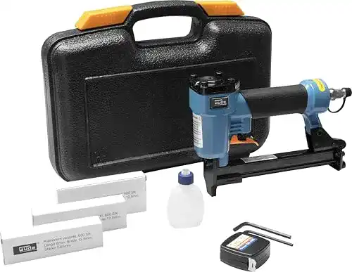 Drucklufttacker Güde , Druckluft-Heftgerät, KN 14 Set.