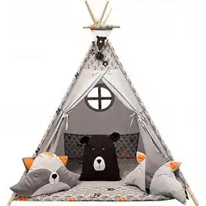 Tipizelt Kinder Izabell Kinder Spielzelt Teepee Tipi Set
