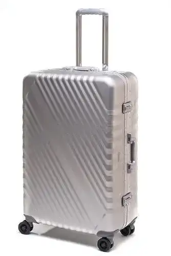 Aluminium-Koffer Cool-9 Aluminium-Reisekoffer Silber L, 92 Liter