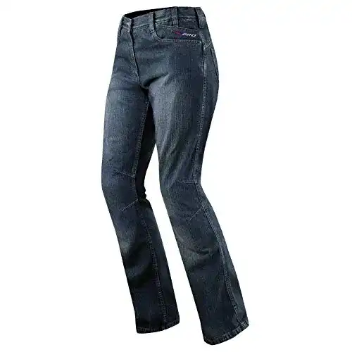 Motorradjeans A-Pro Jeans Damen Denim CE Knie Protektoren