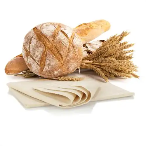 Bäckerleinen Robin Goods ® 2x Leinentuch zum Brot backen