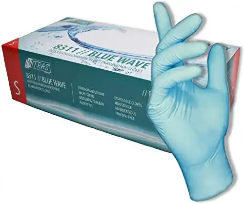 Einmalhandschuhe (blau) EU-Schutz 100 STK Box – Einweg