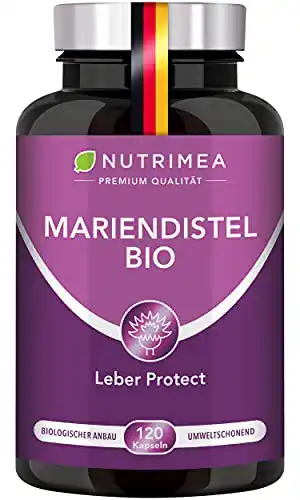 Mariendistel-Kapseln Plastimea DETOX Mariendistel, 120 Kapseln