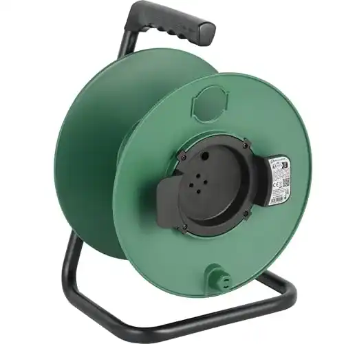 Kabeltrommel (leer) Electraline Kabeltrommel leer, dunkelgrün