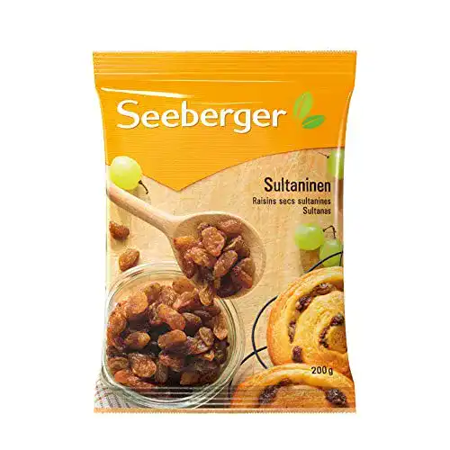 Sultaninen Seeberger ungesüsst, 13 x 200 g Packung