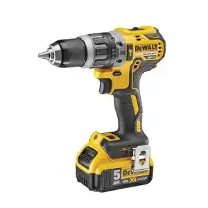 Akku-Schlagbohrschrauber DEWALT 18 V, 5 Ah, LED-Arbeitslicht