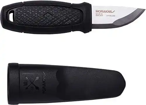 Mora-Messer Morakniv mit Schwarzem Kunststoffgriff Eldris