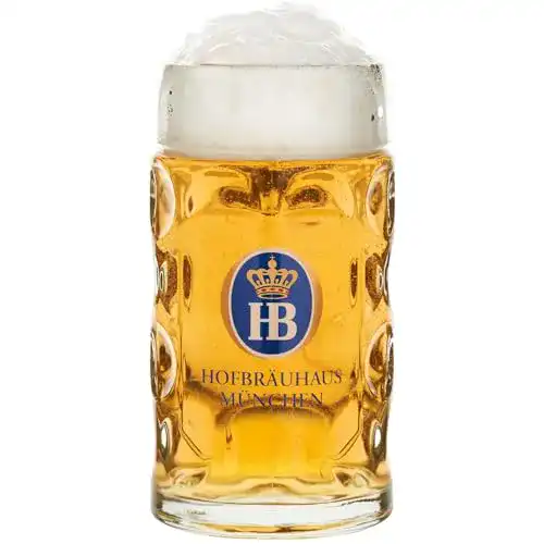 Maßkrug HB Hofbräuhaus München Bierkrug 1 Liter King Werk