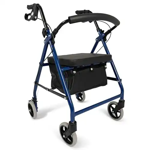 Rollator-Rollstuhl-Kombination Dunimed Leichtgewicht Faltbarer