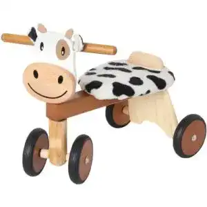 Rutschauto (Holz) I m Toy Sitzroller Kälbchen 80004 von I’m Toys