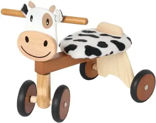 Rutschauto (Holz) I m Toy Sitzroller Kälbchen 80004 von I’m Toys