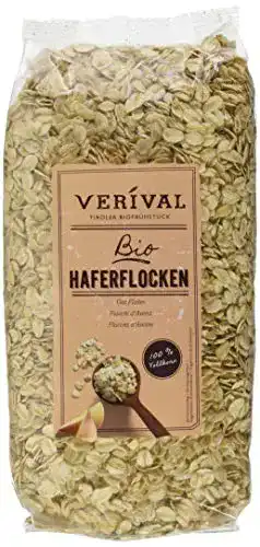 Kernige Haferflocken Verival Haferflocken, Bio, 6 x 500 g