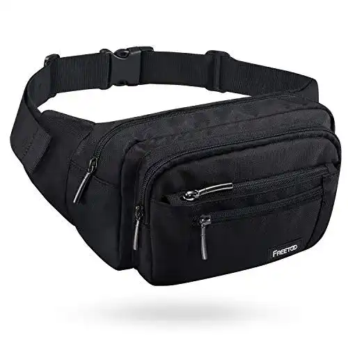 Bauchtasche FREETOO Gürteltasche Multifunktionale Hüfttasche