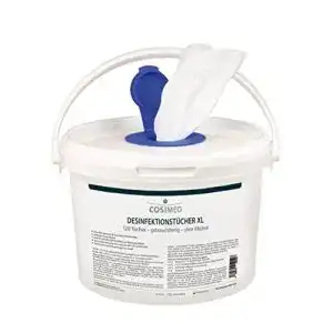 Desinfektionstücher-Eimer cosiMed, XL Eimer 120 Tücher/Eimer