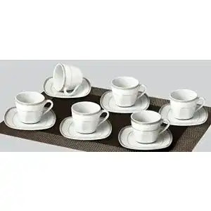 Kaffeeservice Topkapi 12-TLG Tassen-Set Espresso Mokka Elizabeth