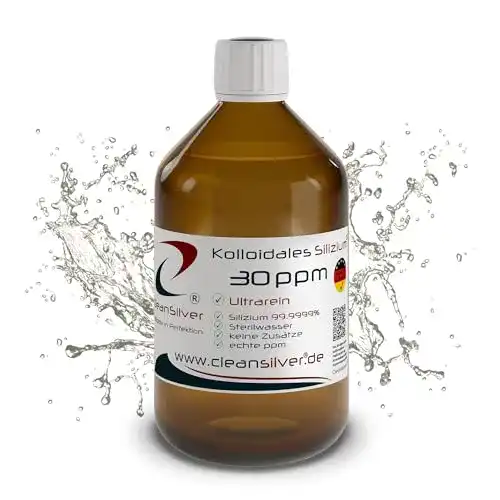Kolloidales Silizium CleanSilver 30 ppm 500ml, Ultrarein