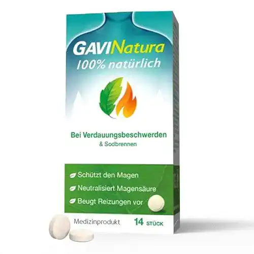 Tabletten gegen Blähungen Gaviscon GAVINatura, 14 Stück