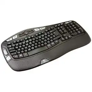 Ergonomische Tastatur Logitech K350 Ergonomisch Kabellos
